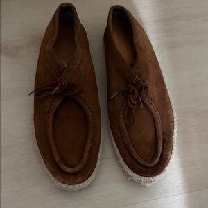 Geox Men's Brown Suede Loafers Geox Respira